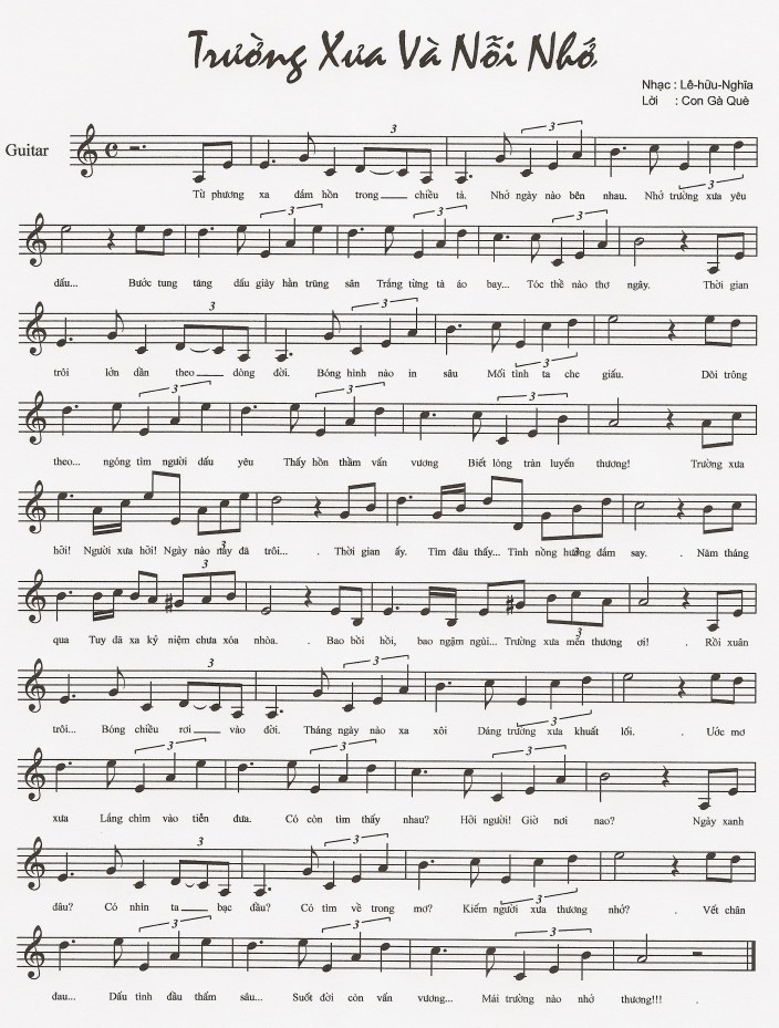 02-TRƯỜNG XƯA VÀ NỖI NHỚ