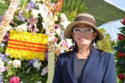 Dự lễ truy điệu chiến sĩ trận vong QL VNCH- 2016