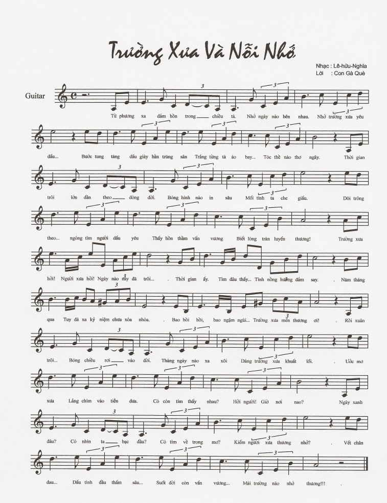 02-TRƯỜNG XƯA VÀ NỖI NHỚ